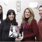 School Student Center in Sparta, NJ receives a copy of Crossing the Line